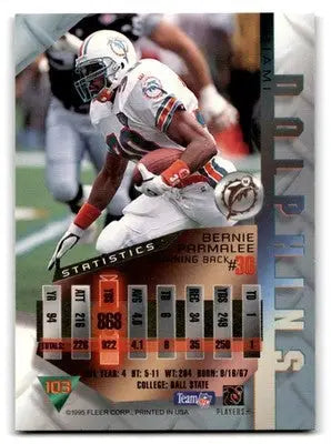 1995 Fleer Metal #103 Bernie Parmalee - Football Card Single