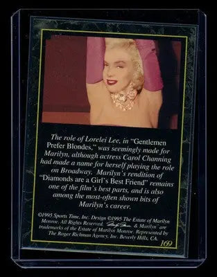 1995 Sports Time Marilyn Monroe #169 - Non-Sports Card Single