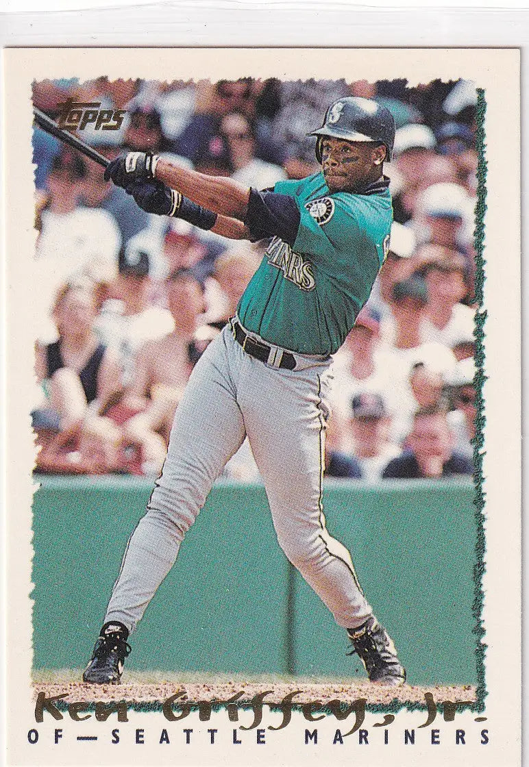 1995 TOPPS #397 KEN GRIFFEY JR- SEATTLE MARINERS - Baseball Card Single