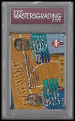 1996 Collector’s Edge Rage Time Warp #TW6 Allen Iverson Isiah Thomas MGS 10 - Basketball Card Single