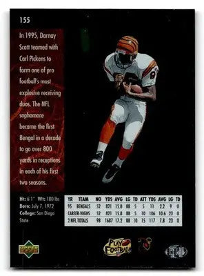 1996 SP #155 Darnay Scott - Football Card Single
