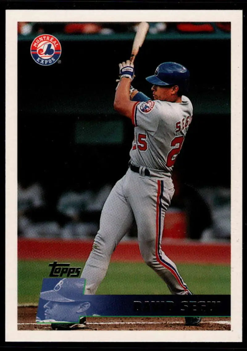 1996 Topps #151 David Segui NM-MT Montreal Expos Baseball Card - Baseball Card Single