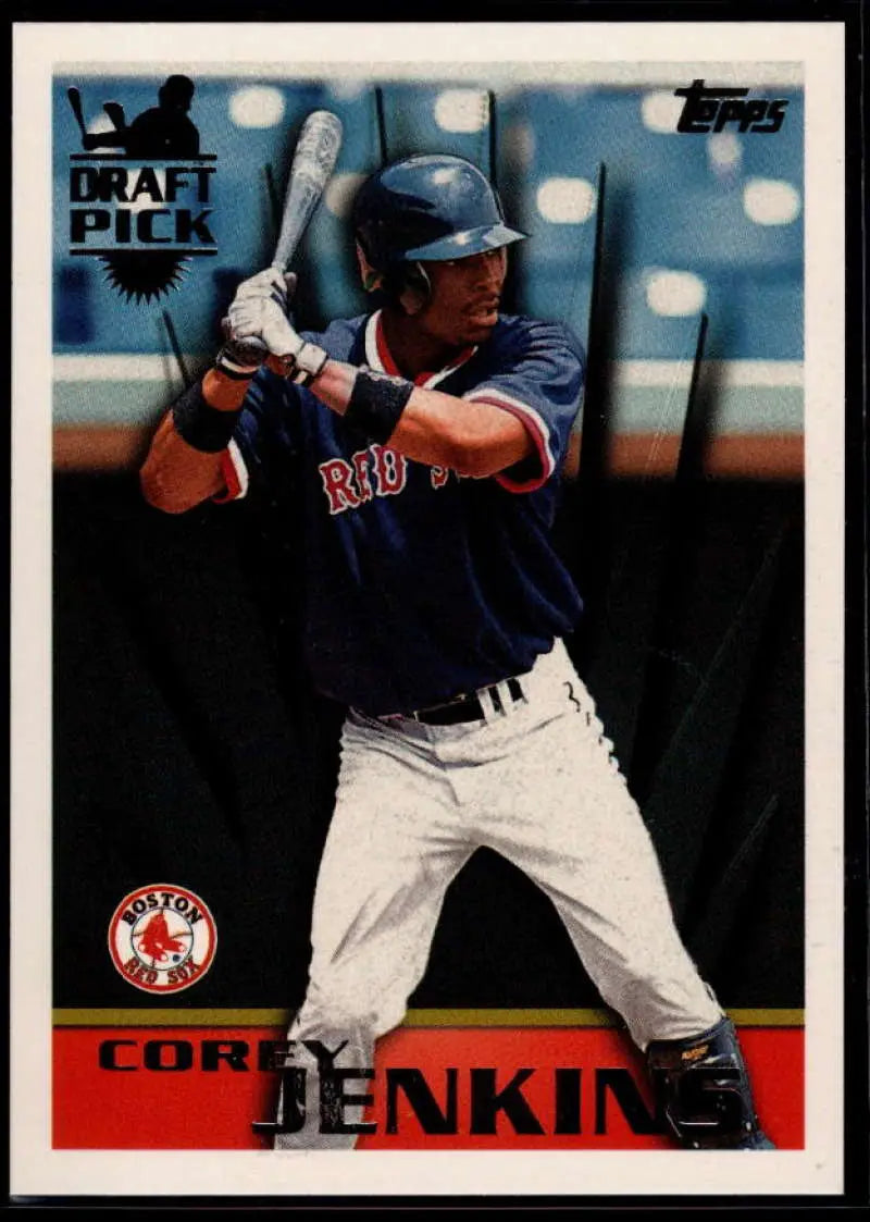 1996 Topps #20 Corey Jenkins NM-MT Boston Red Sox Baseball Card - Baseball Card Single
