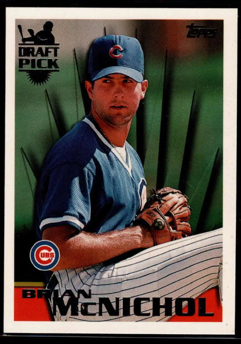 1996 Topps #239 Brian McNichol NM-MT RC Rookie Chicago Cubs Baseball Card - Baseball Card Single