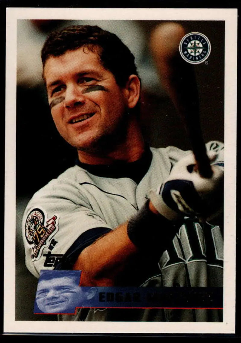 1996 Topps #247 Edgar Martinez NM-MT Seattle Mariners Baseball Card - Baseball Card Single