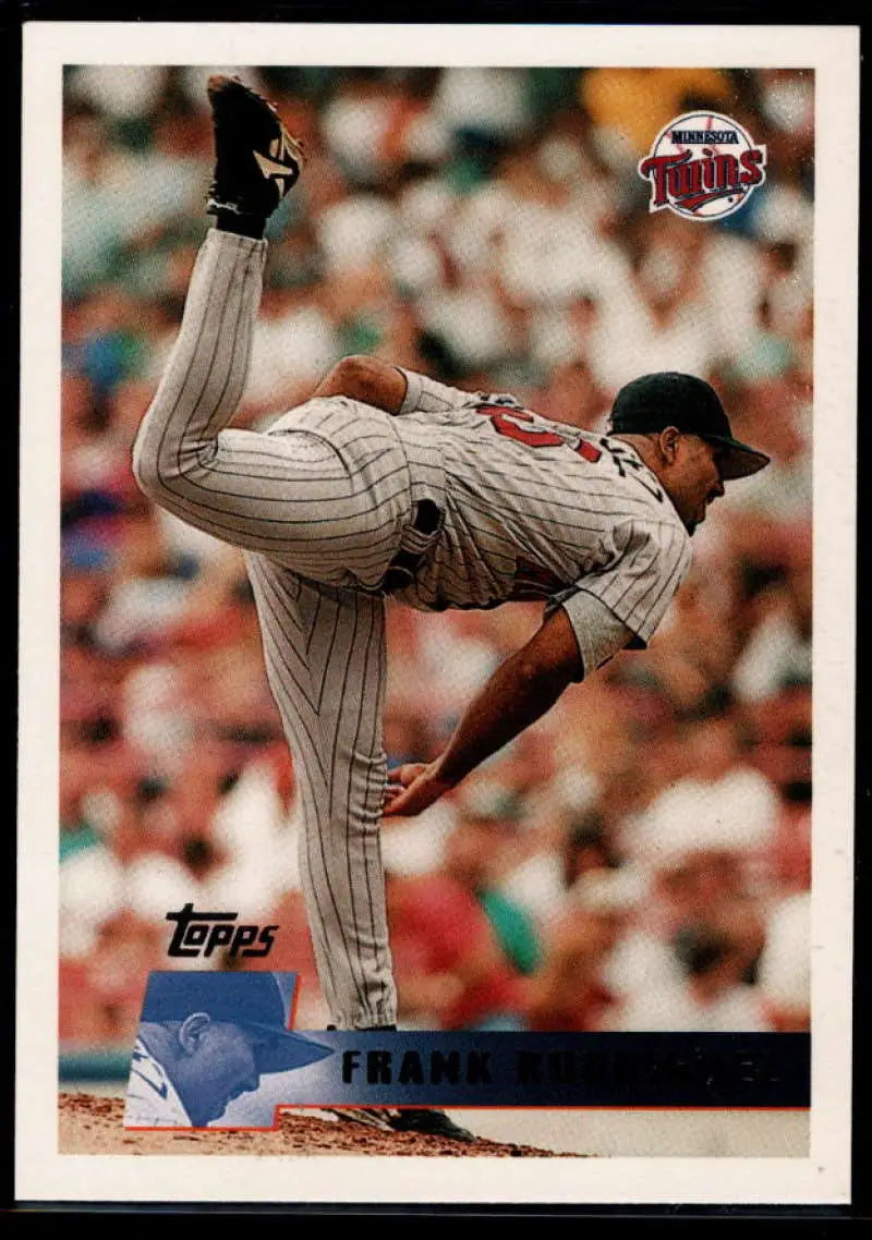 1996 Topps #254 Frank Rodriguez NM-MT Minnesota Twins Baseball Card - Baseball Card Single