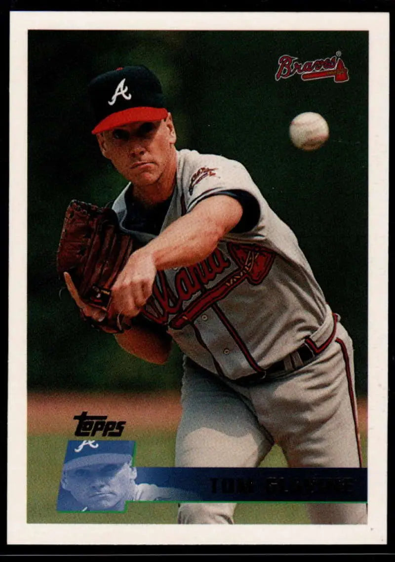 1996 Topps #262 Tom Glavine NM-MT Atlanta Braves Baseball Card - Baseball Card Single