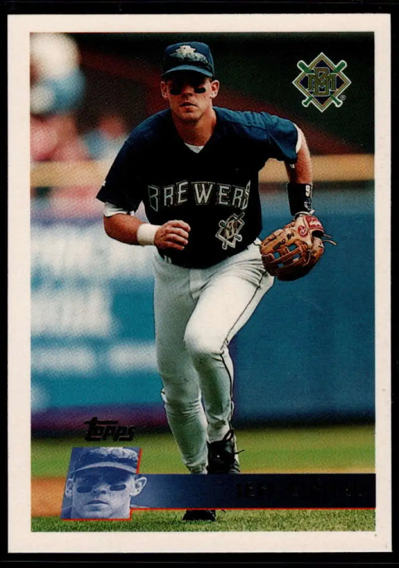 1996 Topps #282 Jeff Cirillo NM-MT Milwaukee Brewers Baseball Card - Baseball Card Single