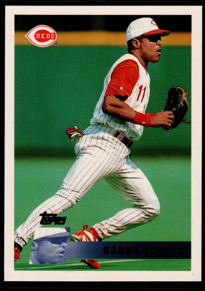 1996 Topps #293 Barry Larkin NM-MT Cincinnati Reds Baseball Card - Baseball Card Single