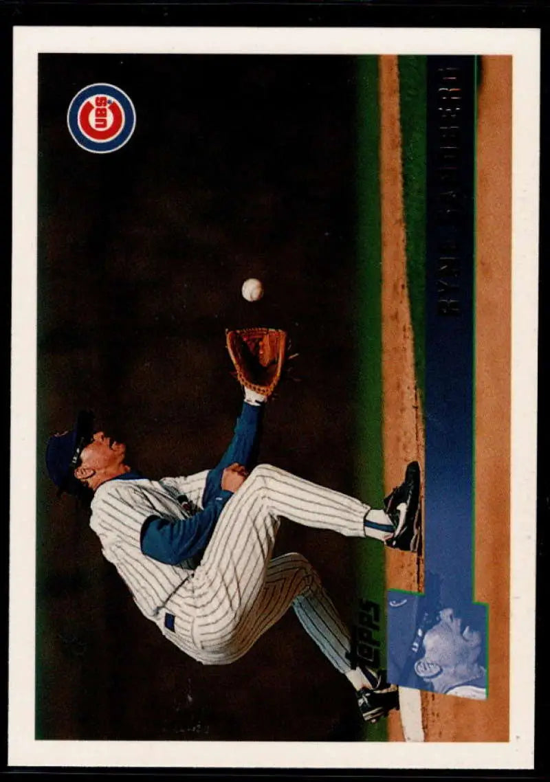 1996 Topps #356 Ryne Sandberg NM-MT Chicago Cubs Baseball Card - Baseball Card Single