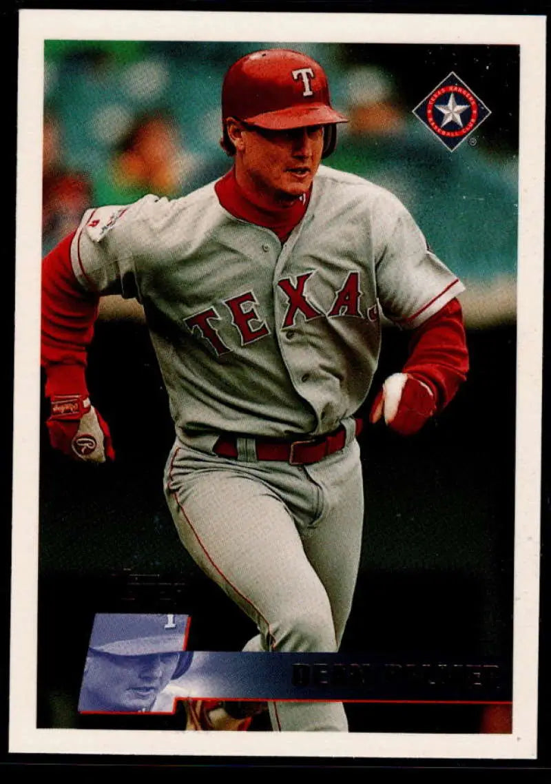 1996 Topps #379 Dean Palmer NM-MT Texas Rangers Baseball Card - Baseball Card Single
