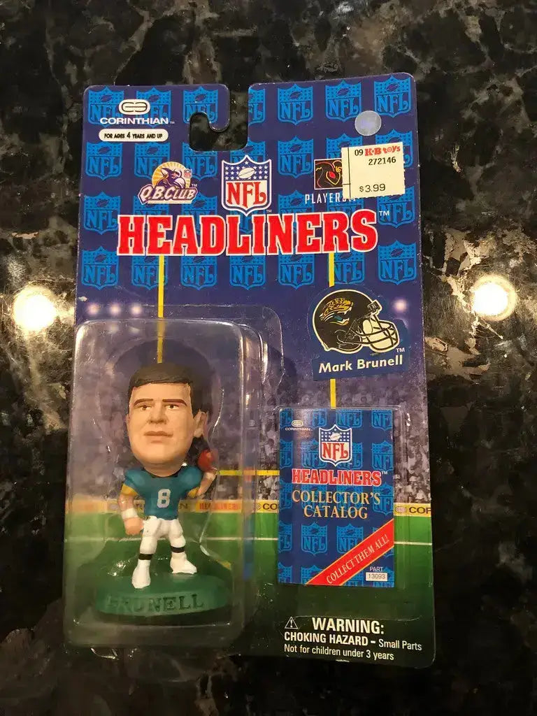 1997 NFL Headliners Mark Brunell Jacksonville Jaguars - Sports Memorabilia