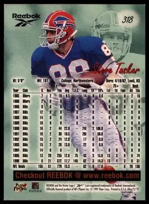 1997 Ultra Steve Tasker 318 Buffalo Bills - Football Card Single