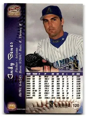 1998 Pacific Paramount #120 Andy Benes - Baseball Card Single