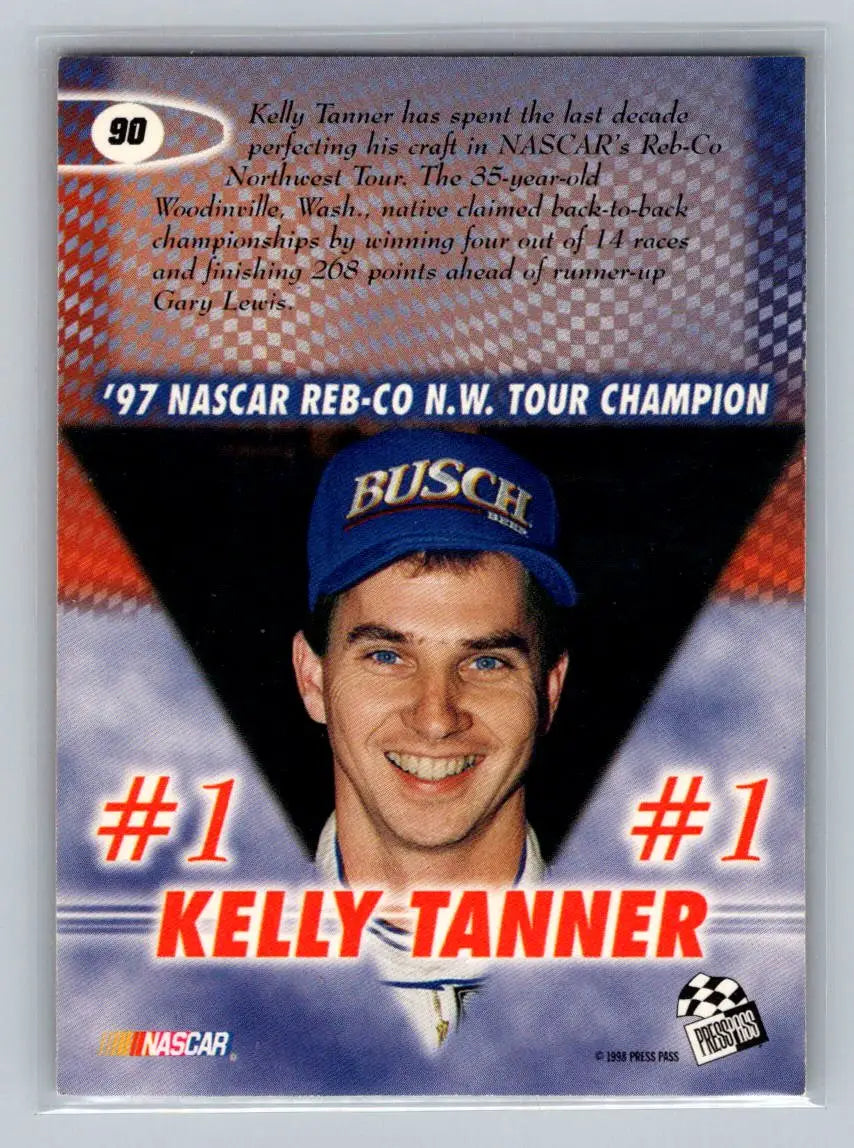 1998 Press Pass #90 Kelly Tanner Tanner Racing - Racing Card Single
