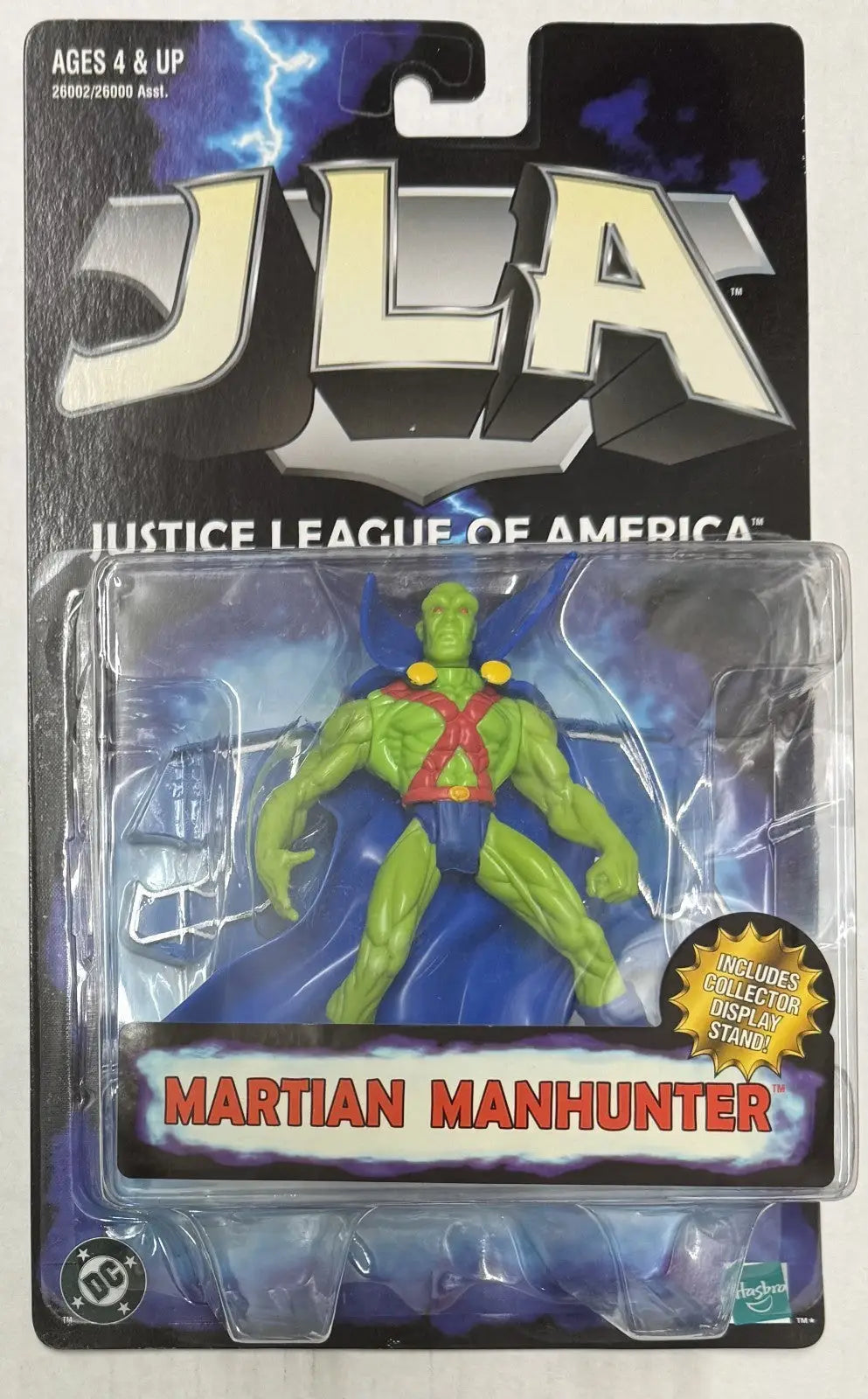 1999 Martian Manhunter Justice League of America DC Comics JLA Action Figure New - Action Figure & Toy