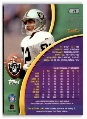 1999 Stadium Club #71 James Jett - Football Card Single