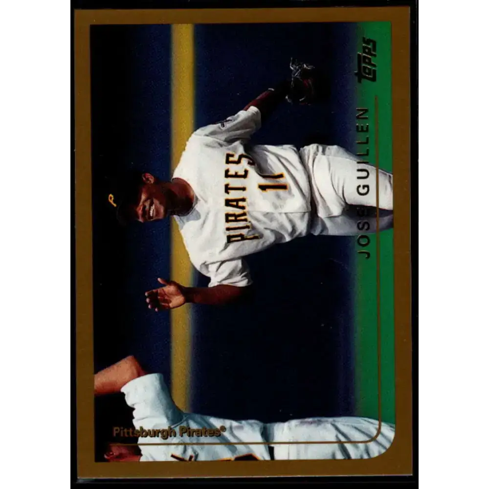 1999 Topps #11 Jose Guillen NM-MT Pittsburgh Pirates Baseball Card - Baseball Card Single