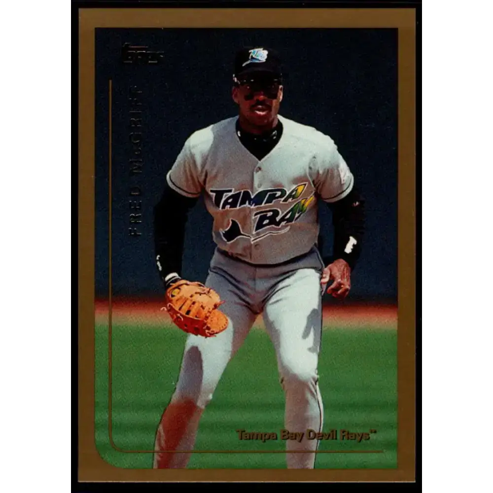 1999 Topps #139 Fred McGriff NM-MT Tampa Bay Devil Rays Baseball Card - Baseball Card Single