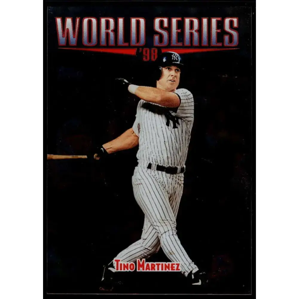 1999 Topps #236 Tino Martinez NM-MT New York Yankees Baseball Card - Baseball Card Single