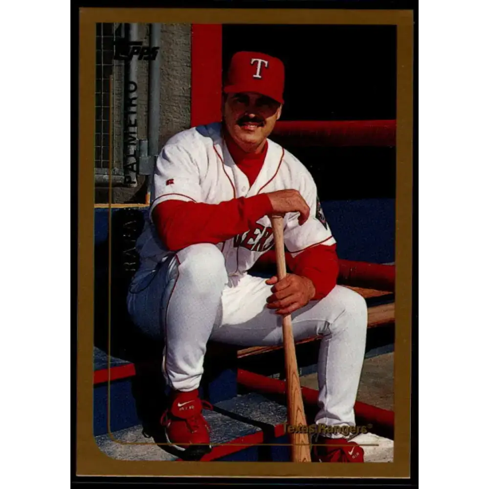 1999 Topps #315 Rafael Palmeiro NM-MT Texas Rangers Baseball Card - Baseball Card Single