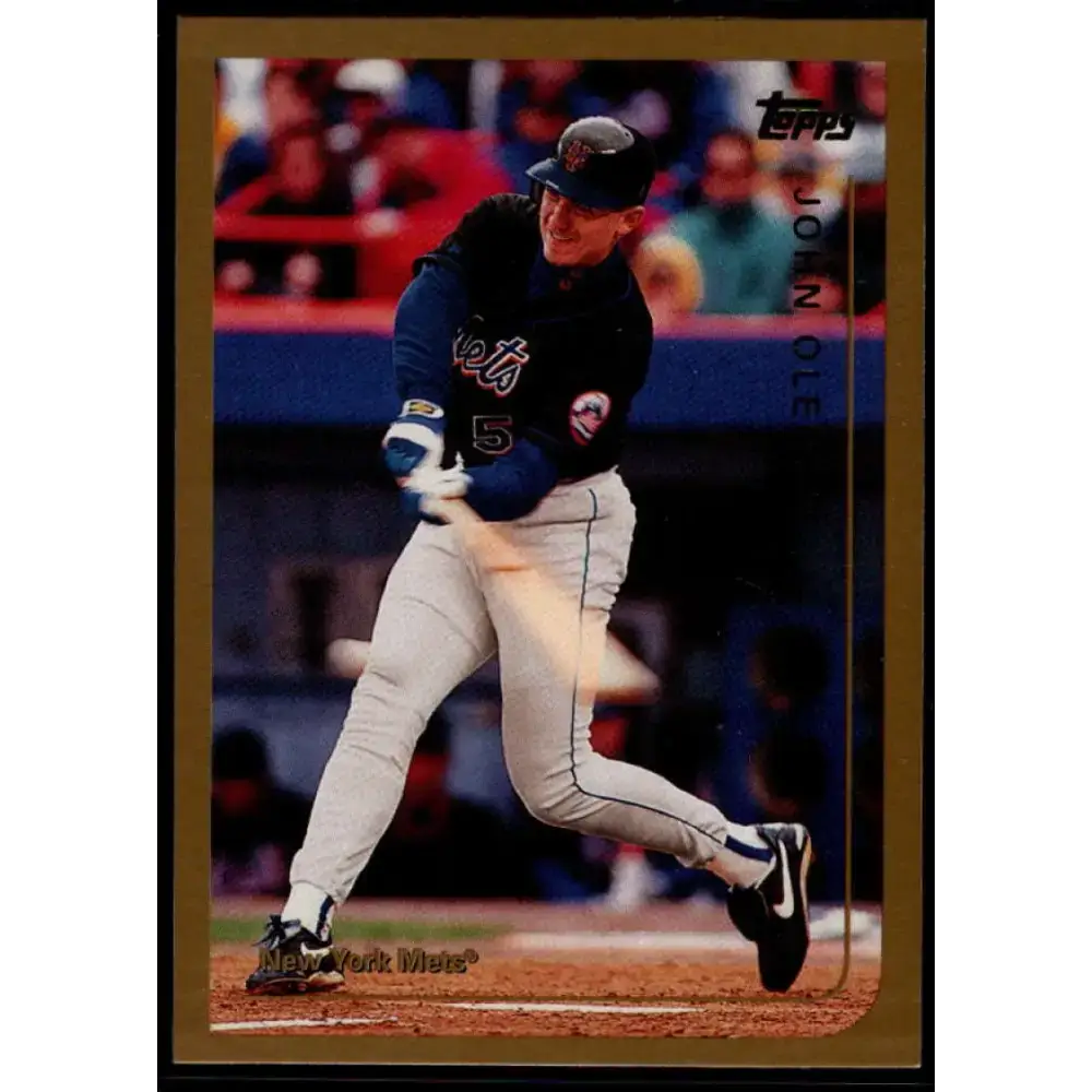1999 Topps #32 John Olerud NM-MT New York Mets Baseball Card - Baseball Card Single