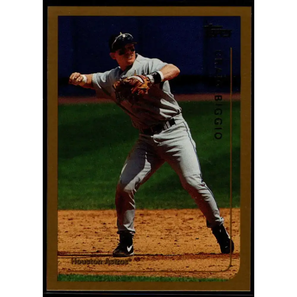 1999 Topps #325 Craig Biggio NM-MT Houston Astros Baseball Card - Baseball Card Single