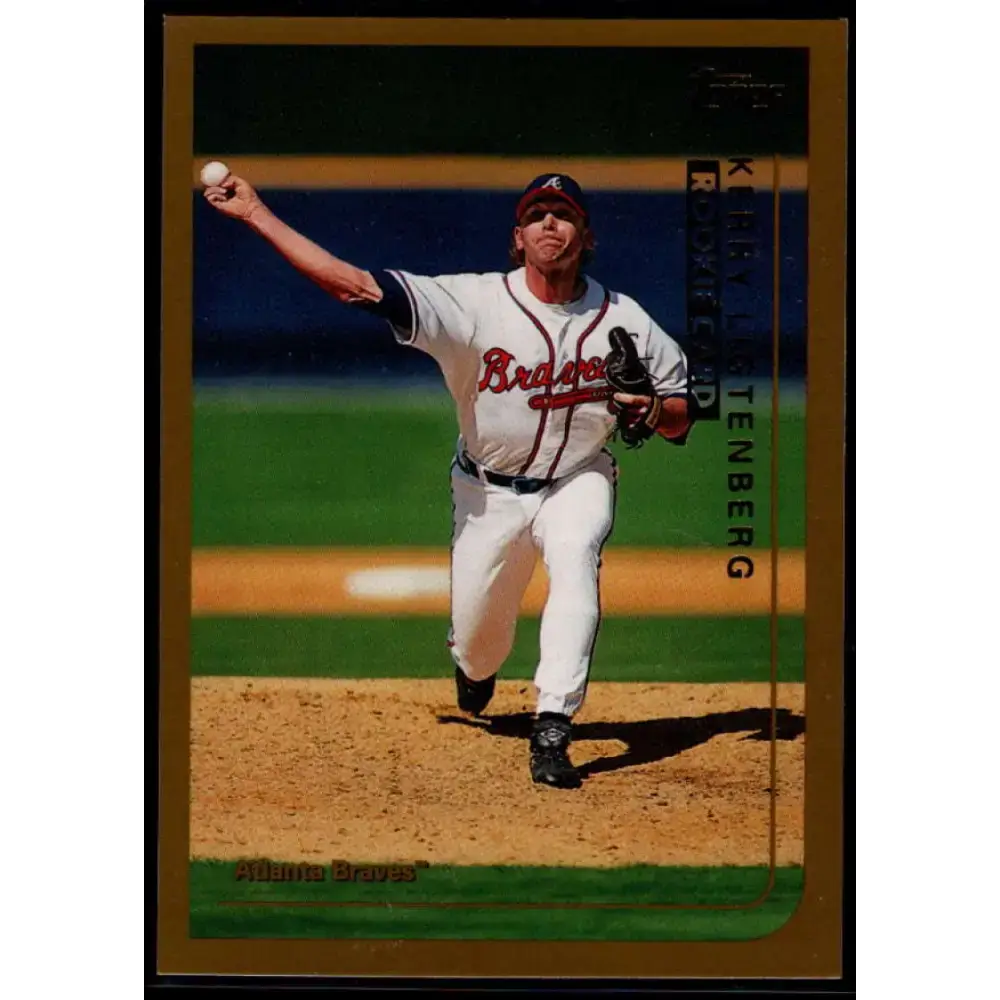 1999 Topps #368 Kerry Ligtenberg NM-MT RC Rookie Atlanta Braves Baseball Card - Baseball Card Single