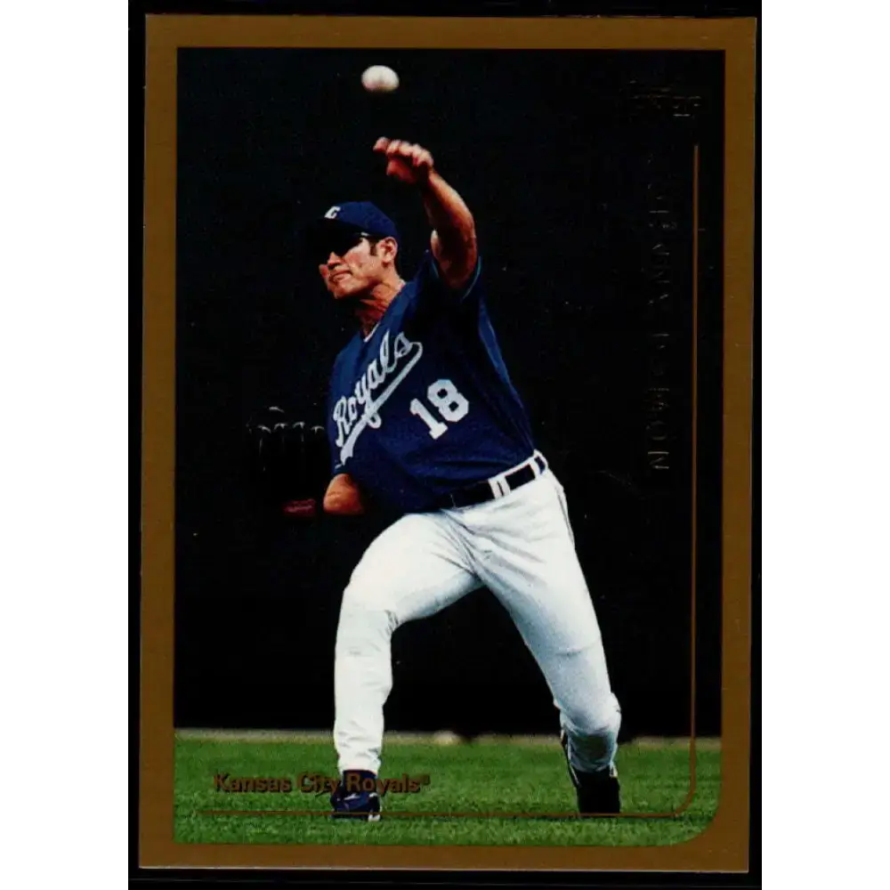1999 Topps #45 Johnny Damon NM-MT Kansas City Royals Baseball Card - Baseball Card Single