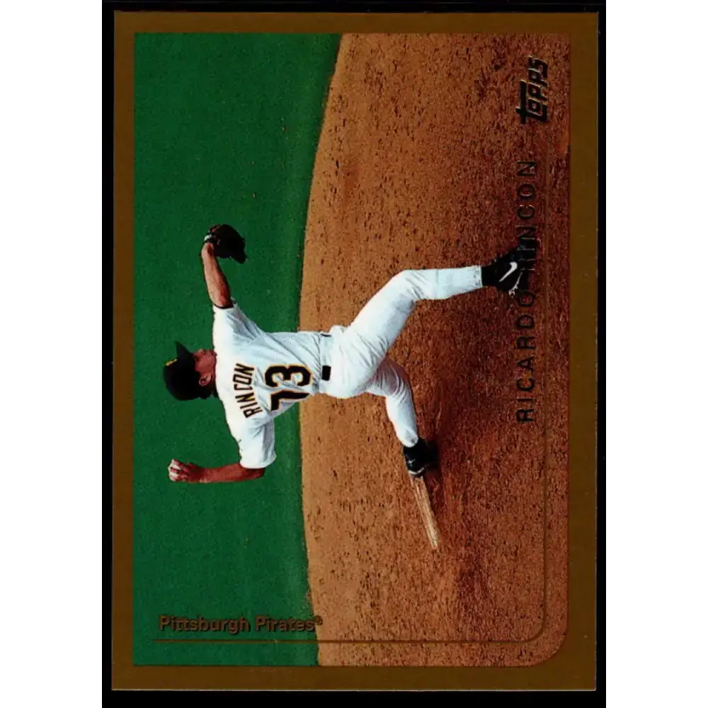 1999 Topps #76 Ricardo Rincon NM-MT Pittsburgh Pirates Baseball Card - Baseball Card Single