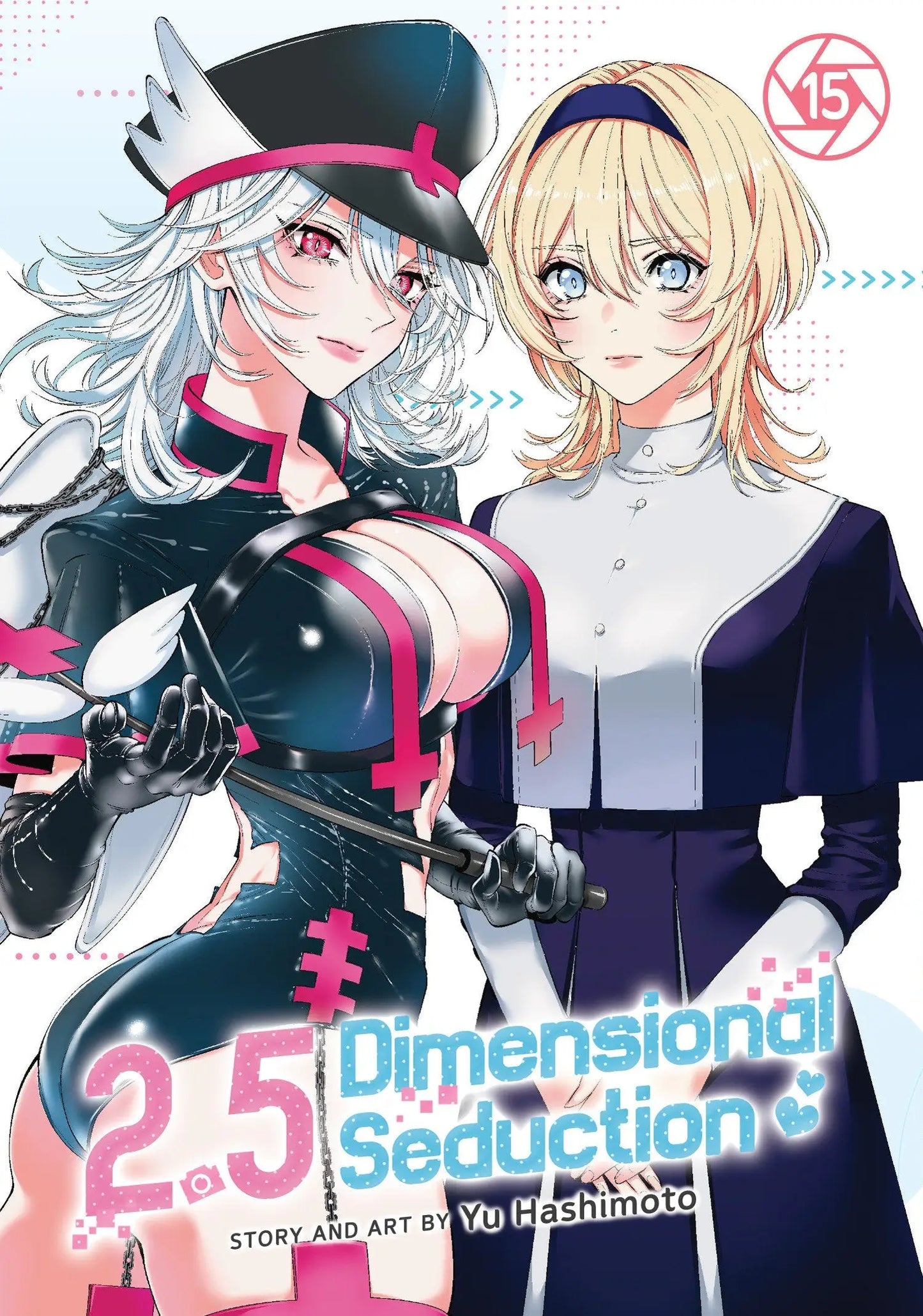 Manga volume 2.5 Dimensional Seduction Volume 15 with two female characters on cover