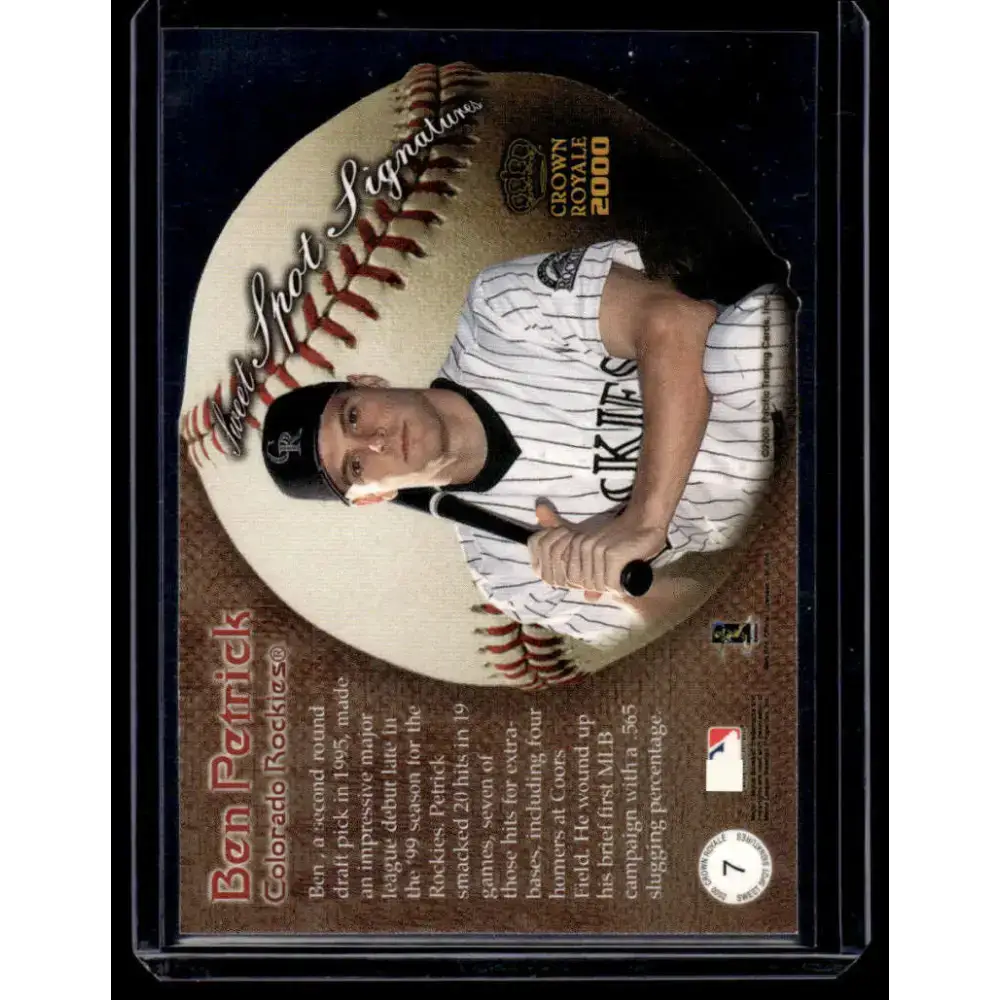 2000 Pacific Crown Royale #21 Chad Hermansen Pittsburgh Pirates NM-MT Auto Baseball Card - Baseball Card Single
