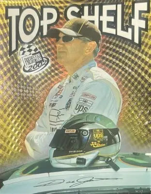 Press Pass Dale Jarrett racing memorabilia from the 2002 Press Pass Top Shelf TS4 collection
