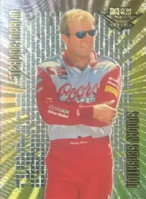 Sterling Marlin trading card from 2002 Wheels High Gear Sunday Sensation series