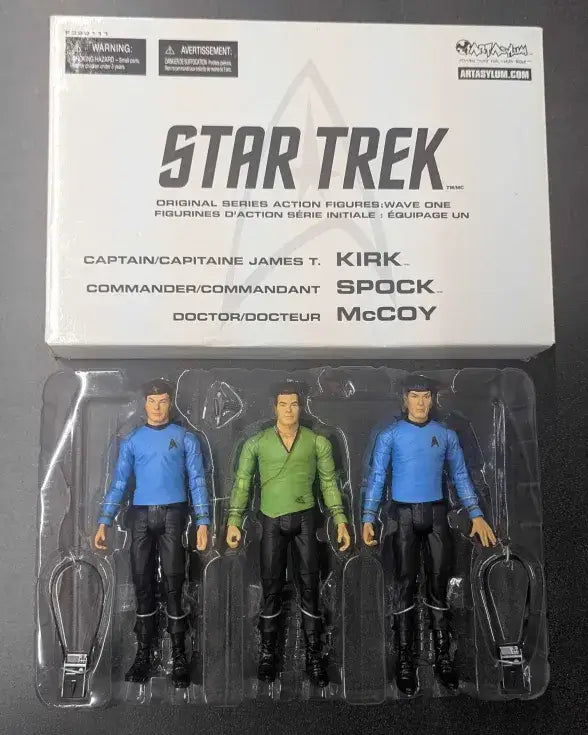 2003 Art Asylum Star Trek Original Series Action Figures: Wave One (Used) - Action Figure & Toy