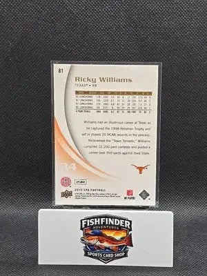 2010 SP Authentic - Ricky Williams #81 - Football Card Single