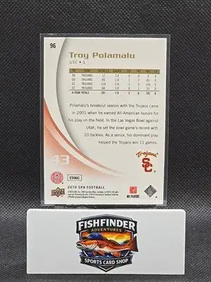 2010 SP Authentic - Troy Polamalu #96 - Football Card Single