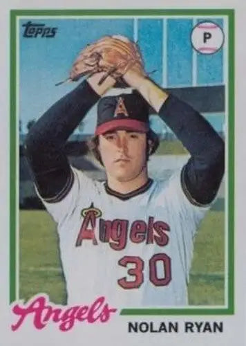 Original gloss Nolan Ryan baseball card from 2010 Topps Cards Your Mom Threw Out
