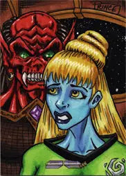 2011 5finity Galaxgals Eradication Buddy Prince Sketch Card Ver. 5 - Non-Sports Card Single