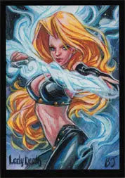 2012 5finity Lady Death Sketch Series Two 6LD2 Chase Card - Other