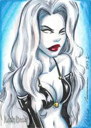2012 5finity Lady Death Sketch Series Two Sketch Card by Arie Monroe - Other