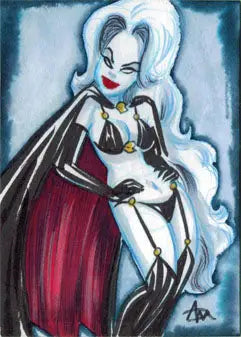 2012 5finity Lady Death Sketch Series Two Sketch Card by Arie Monroe v5 - Other
