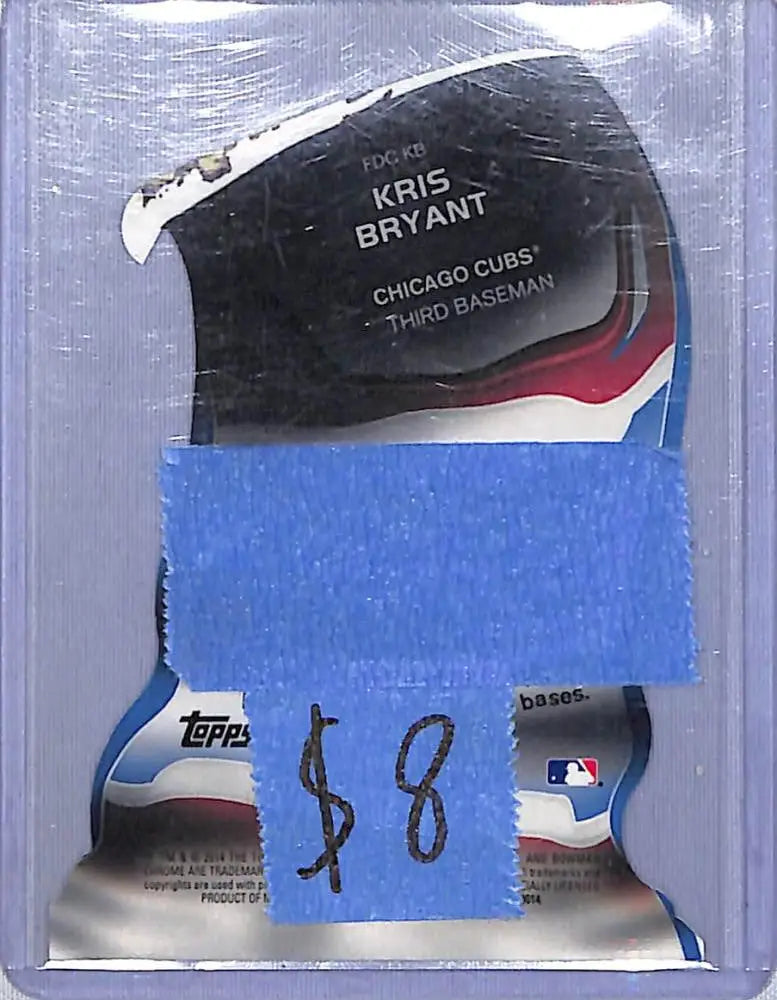 2014 Bowman Fire Die Cut #FDC-KB Kris Bryant NM-MT Chicago Cubs - Baseball Card Single