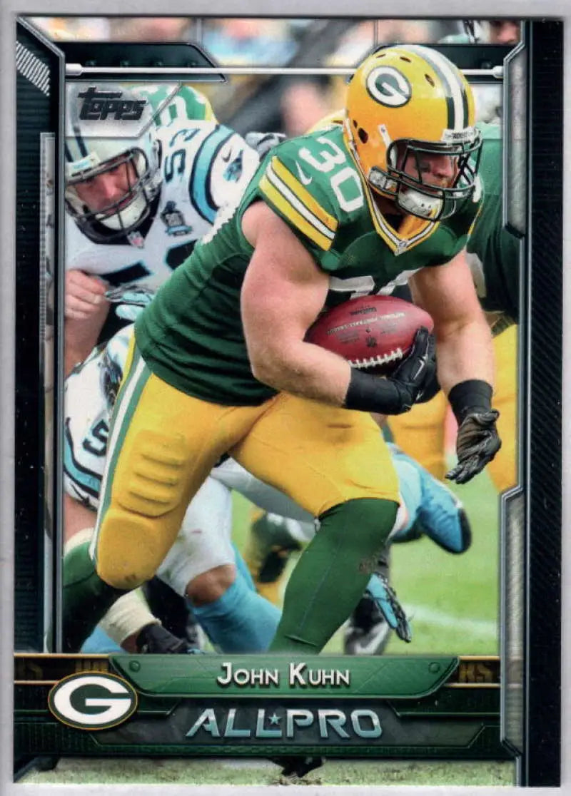2015 Topps #284 John Kuhn NM-MT Green Bay Packers Football Card - Football Card Single