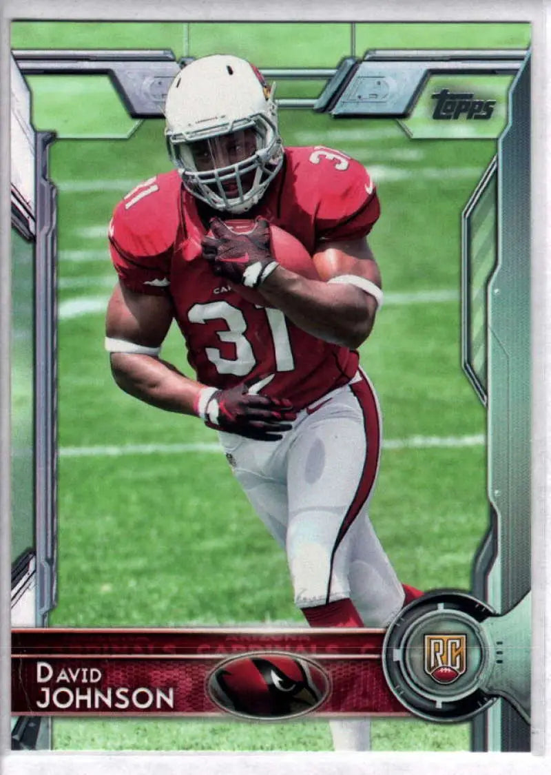 2015 Topps #473 David Johnson NM-MT RC Rookie Arizona Cardinals Football Card - Football Card Single