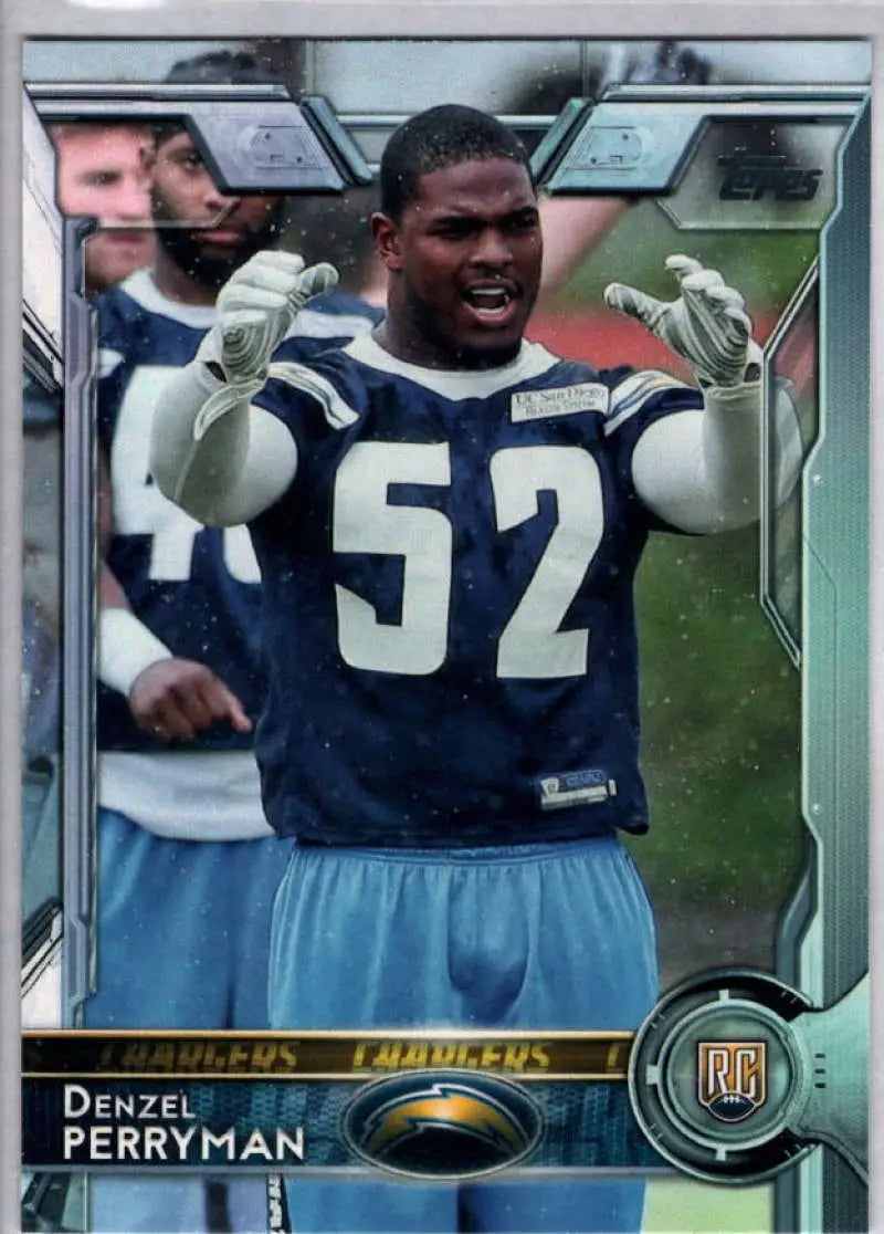2015 Topps #487 Denzel Perryman NM-MT RC Rookie San Diego Chargers Football Card - Football Card Single