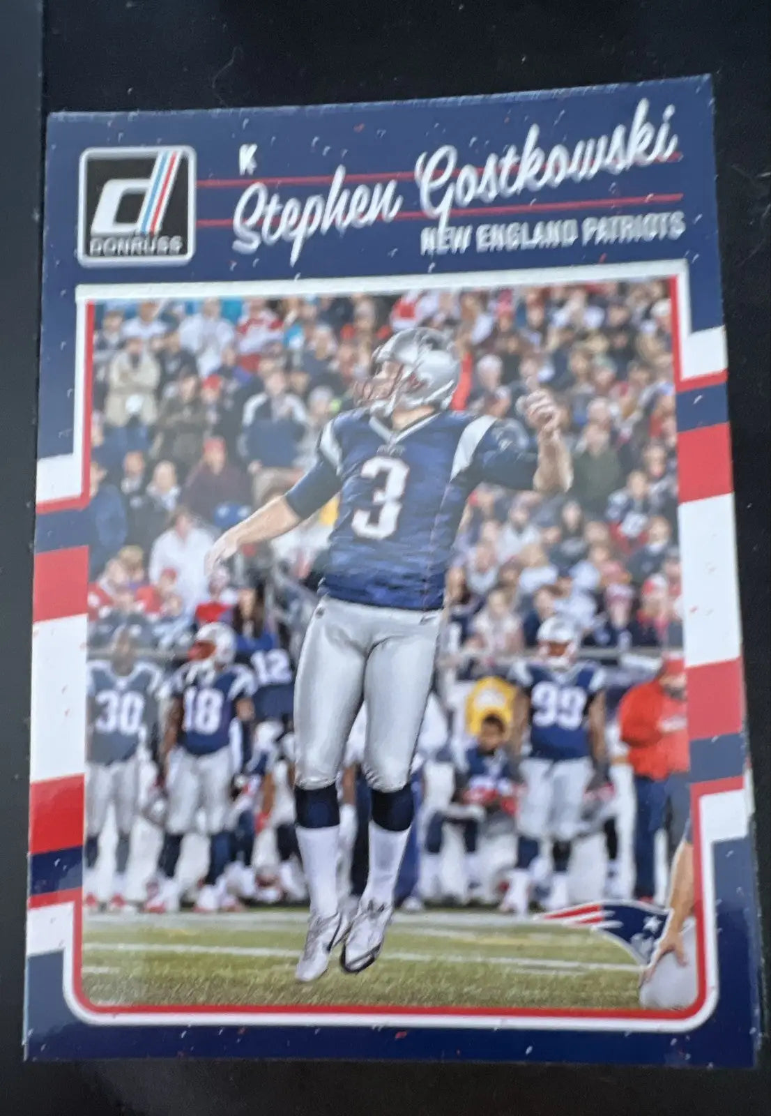 2016 Donruss - Stephen Gostkowski #186 - Football Card Single