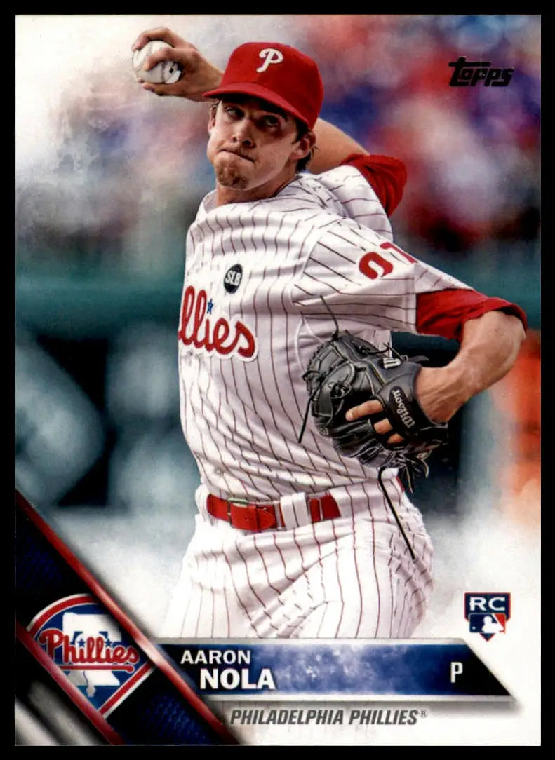 2016 Topps #1-250 Complete Your Set You Choose Pick Baseball Card MLB Near Mint - 133 Aaron Nola RC - Baseball Card