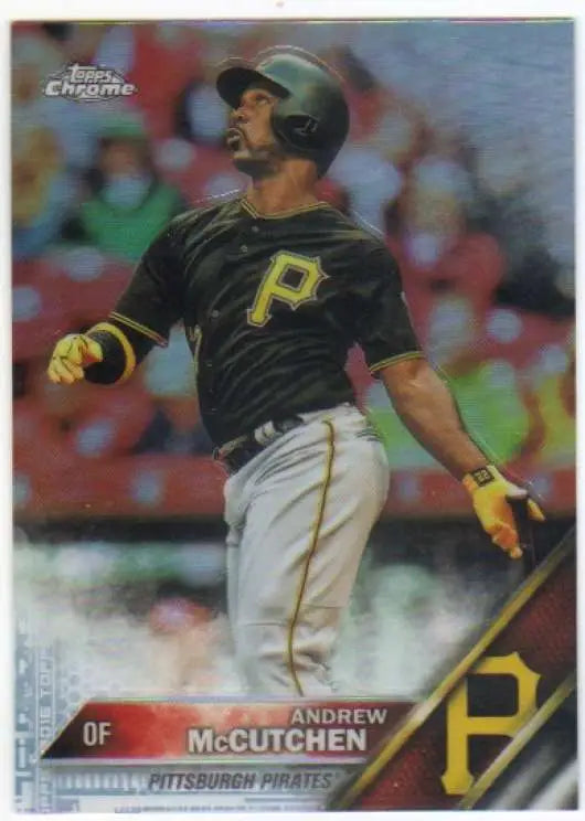 2016 Topps Chrome #175 Andrew McCutchen NM-MT Pittsburgh Pirates Baseball Card - Baseball Card Single