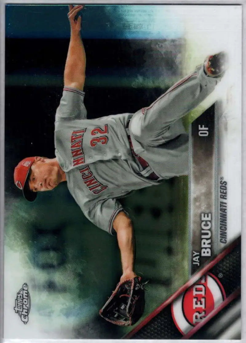 2016 Topps Chrome #43 Jay Bruce NM-MT Cincinnati Reds Baseball Card - Baseball Card Single